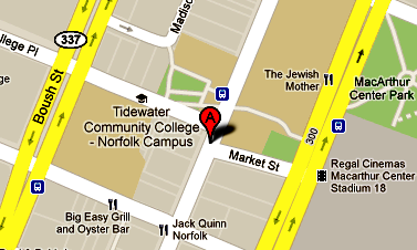 A small map of our location. Click for a larger map.